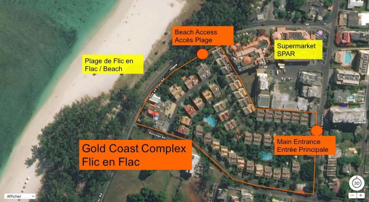 Beachfront Villa In A Beautiful And Secured Complex Flic-en-Flacq エクステリア 写真
